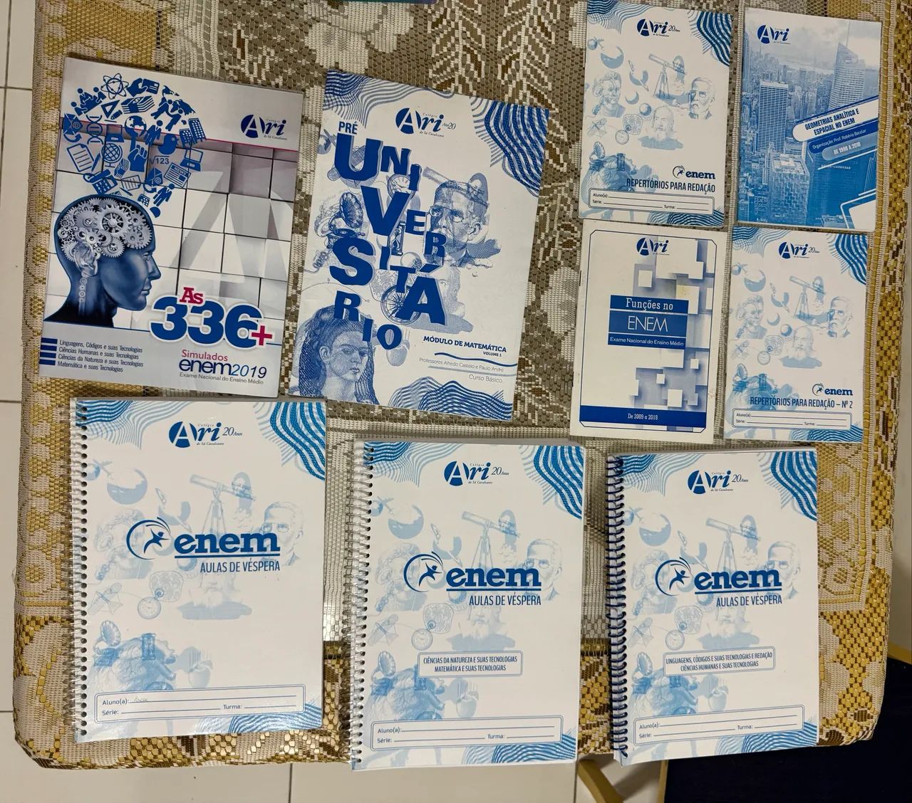 Material Estudo ENEM 2026 SAS, FTG e UMBETO MANNARINO MATEMÁTICA - Foto 5