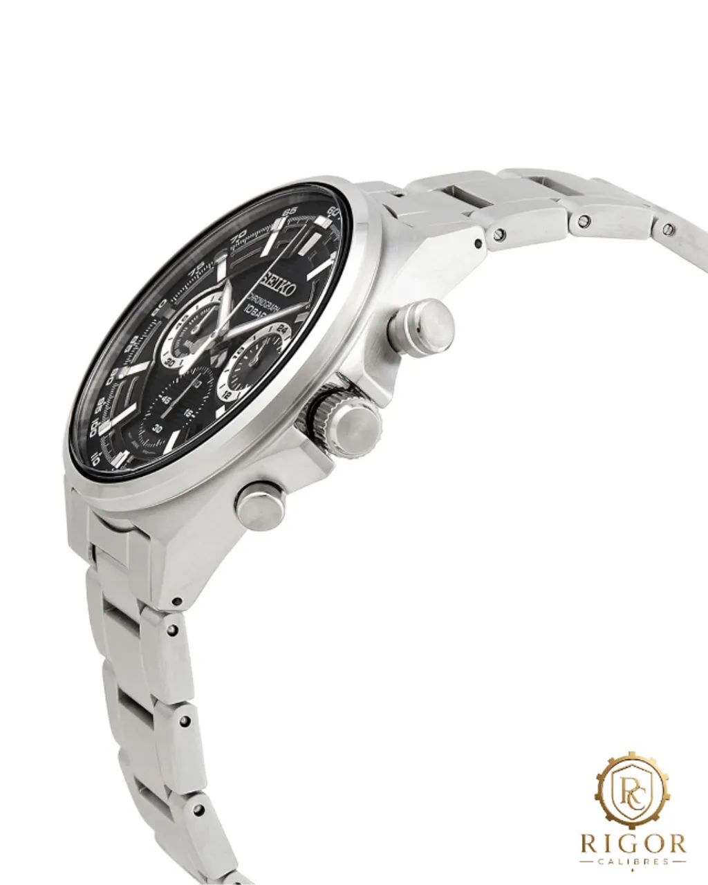 Relógio Seiko Chronograph SSB397P1 - Mostrador Preto caixa 41mm - Foto 3