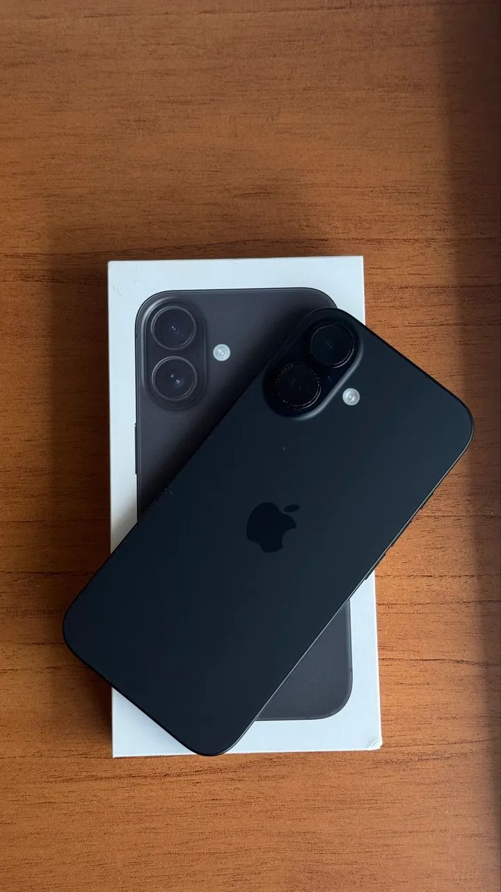 iPhone 16 Preto 256gb 