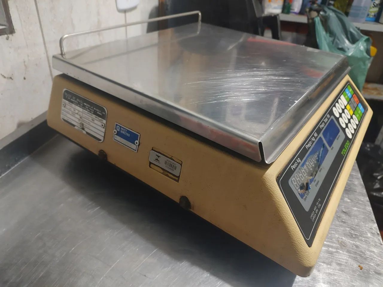 Balança Toledo Comercial 15kg - Funcionando Perfeitamente - Foto 3