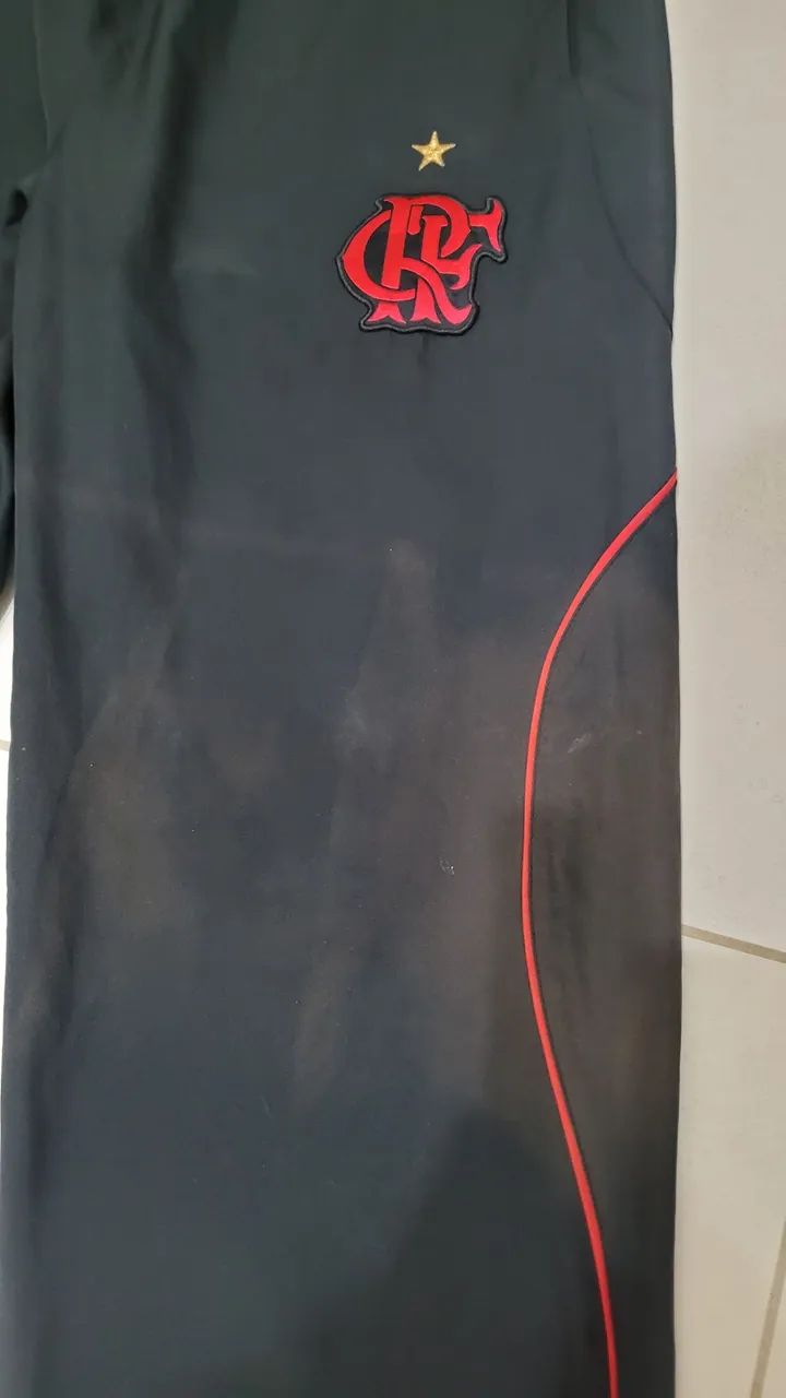 Calça Original Flamengo Olympikus com bolsos tam. GG - Foto 6
