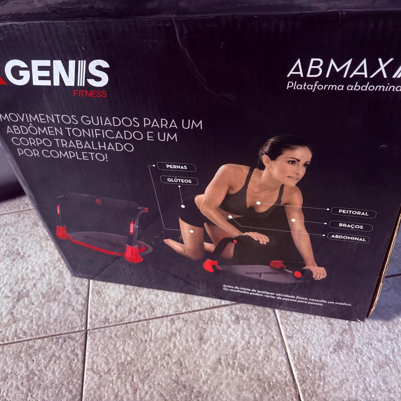 Plataforma Abdominal Dobravel Genis AB Max Com 3 Niveis Intensidade - Foto 3