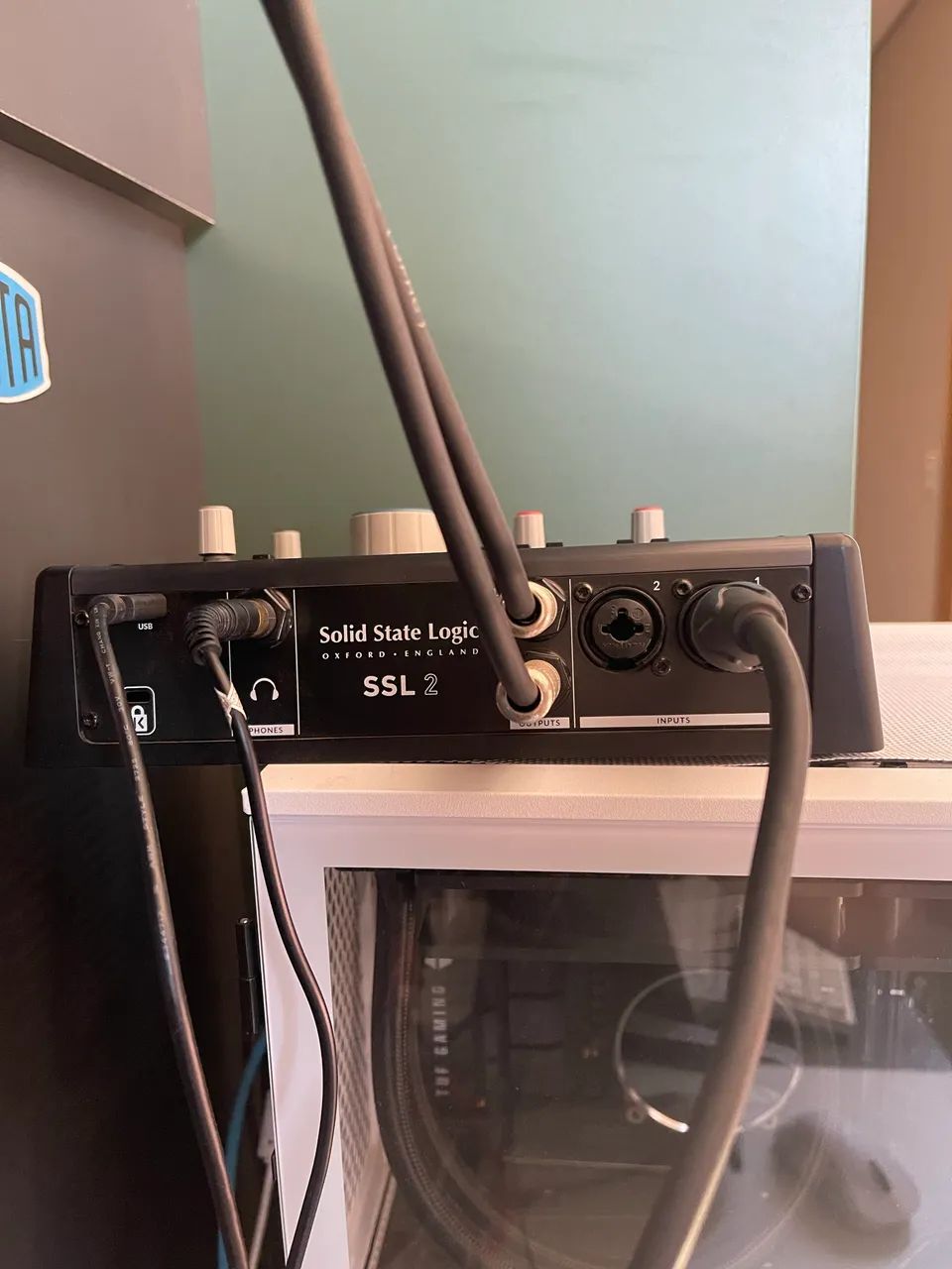 Interface de Áudio SSL 2 Solid State Logic (SSL) + Acessórios Originais - Foto 2