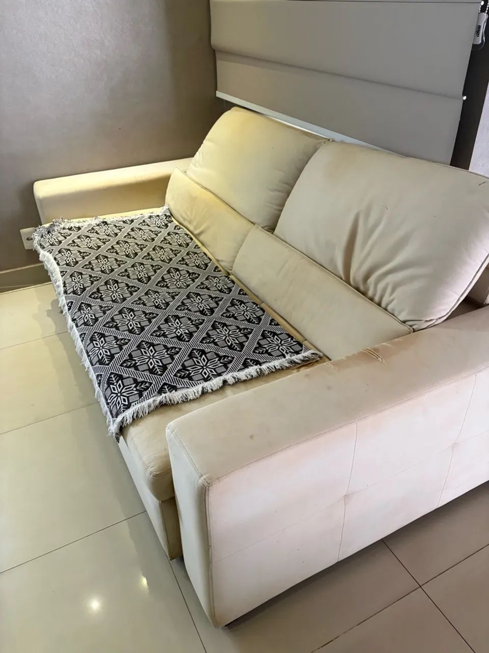 Sofá Todeschini com chaise - Foto 3