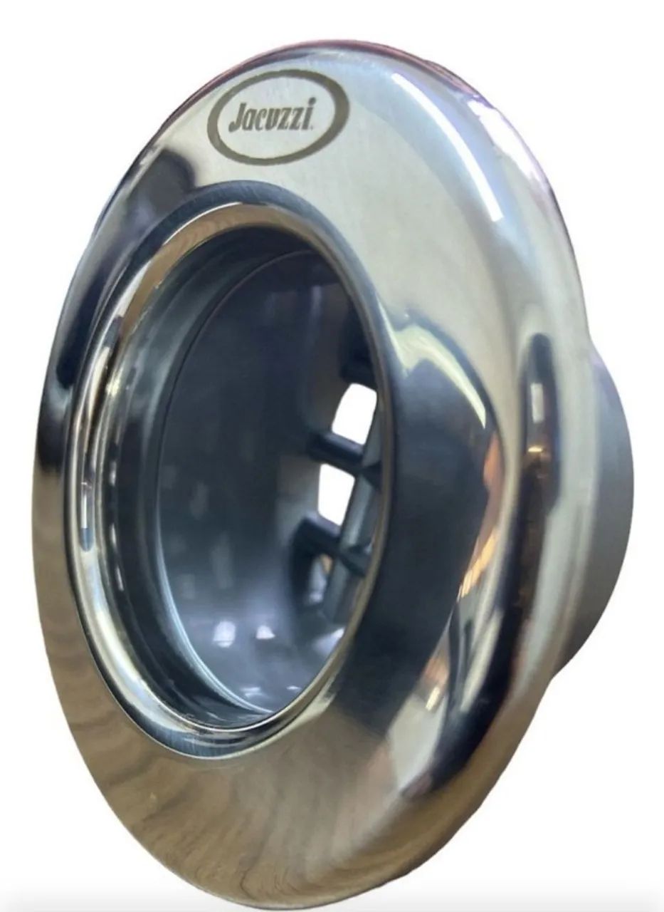 Jacuzzi DE50-18 Wave-Break Drain in Stainless Steel for Swimming Pools, Pipe Diameter 50 mm