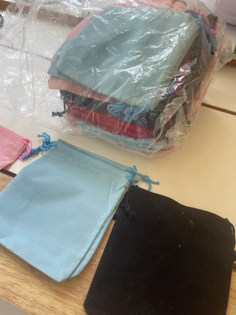 Saco para semi joias