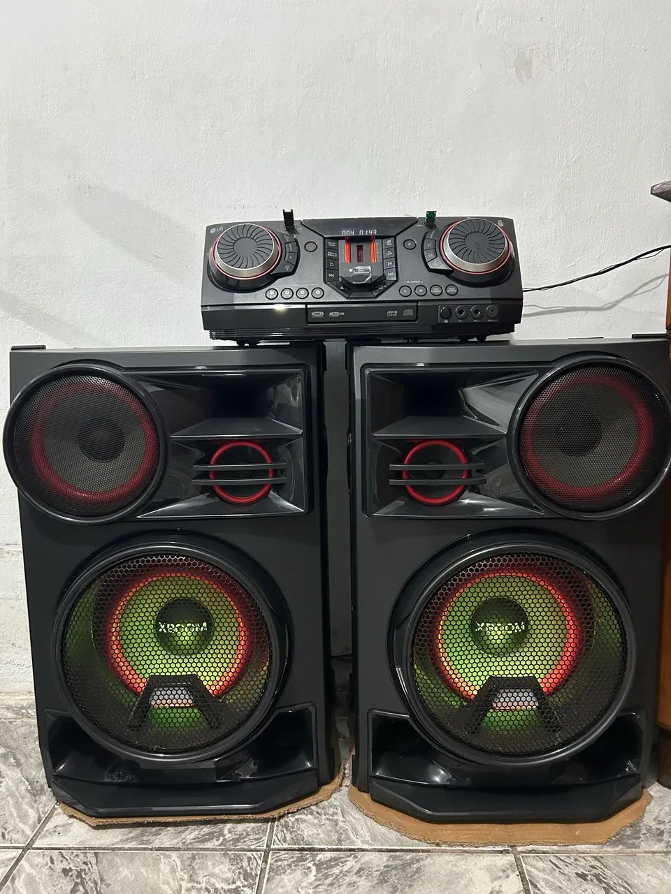 Vendo som LG  XBOOM 3500 RMS  - Foto 5
