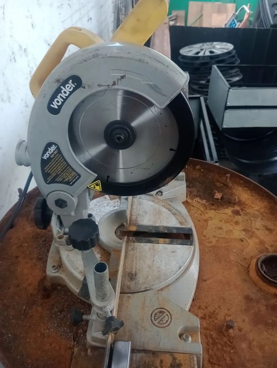 Serra policorte pouco tempo de uso da vender 7 polegadas  - Foto 3