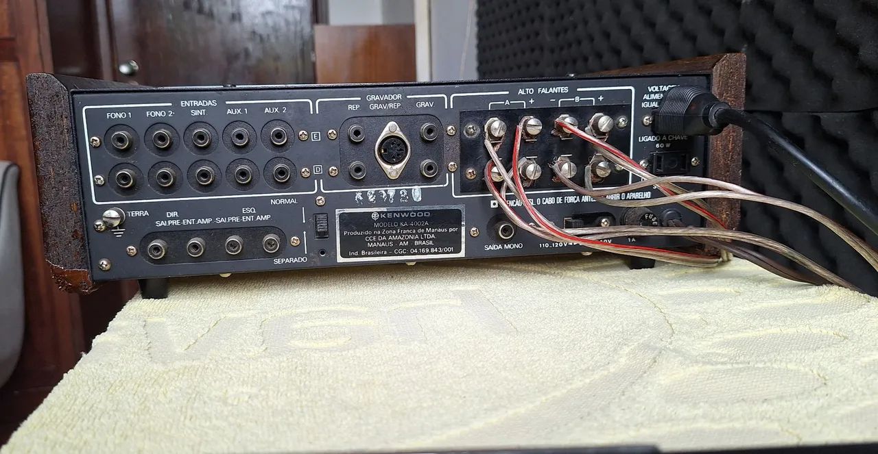 RECEIVER KENWOOD MODEL KA-4002A - Foto 4