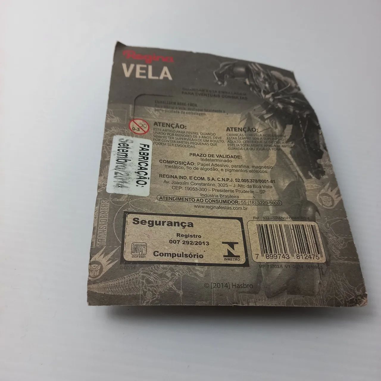 Vela de aniversário Transformers - Foto 2