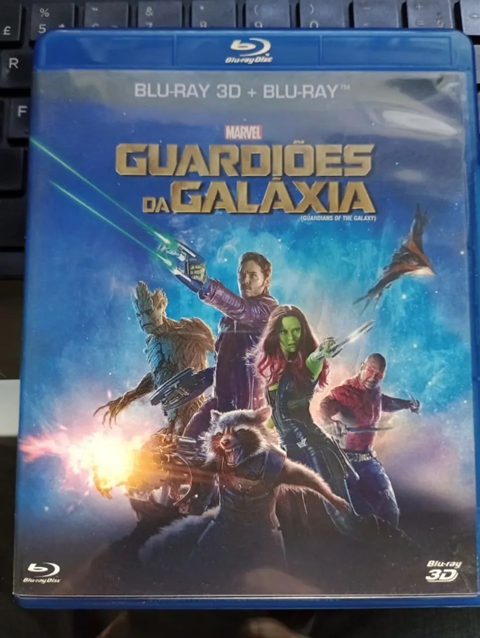 Marvel Guardiões da Galáxia Blu-Ray 3D + Guardiões da Galáxia Blu-Ray