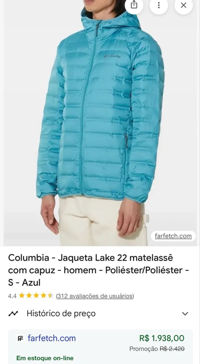 jaqueta puffer columbia lake 22 - Foto 3