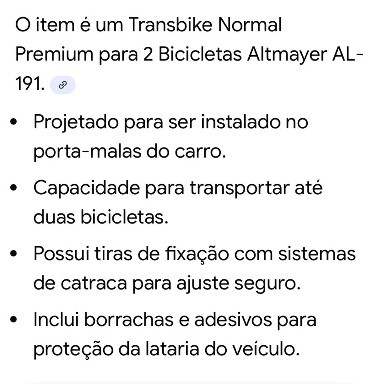  Transbike Premium para 2 Bicicletas Altmayer AL-191. - Foto 6