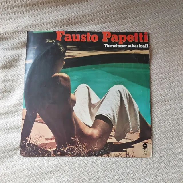 Lp Fausto Papetti The Winner Takes It All Easy Listening
