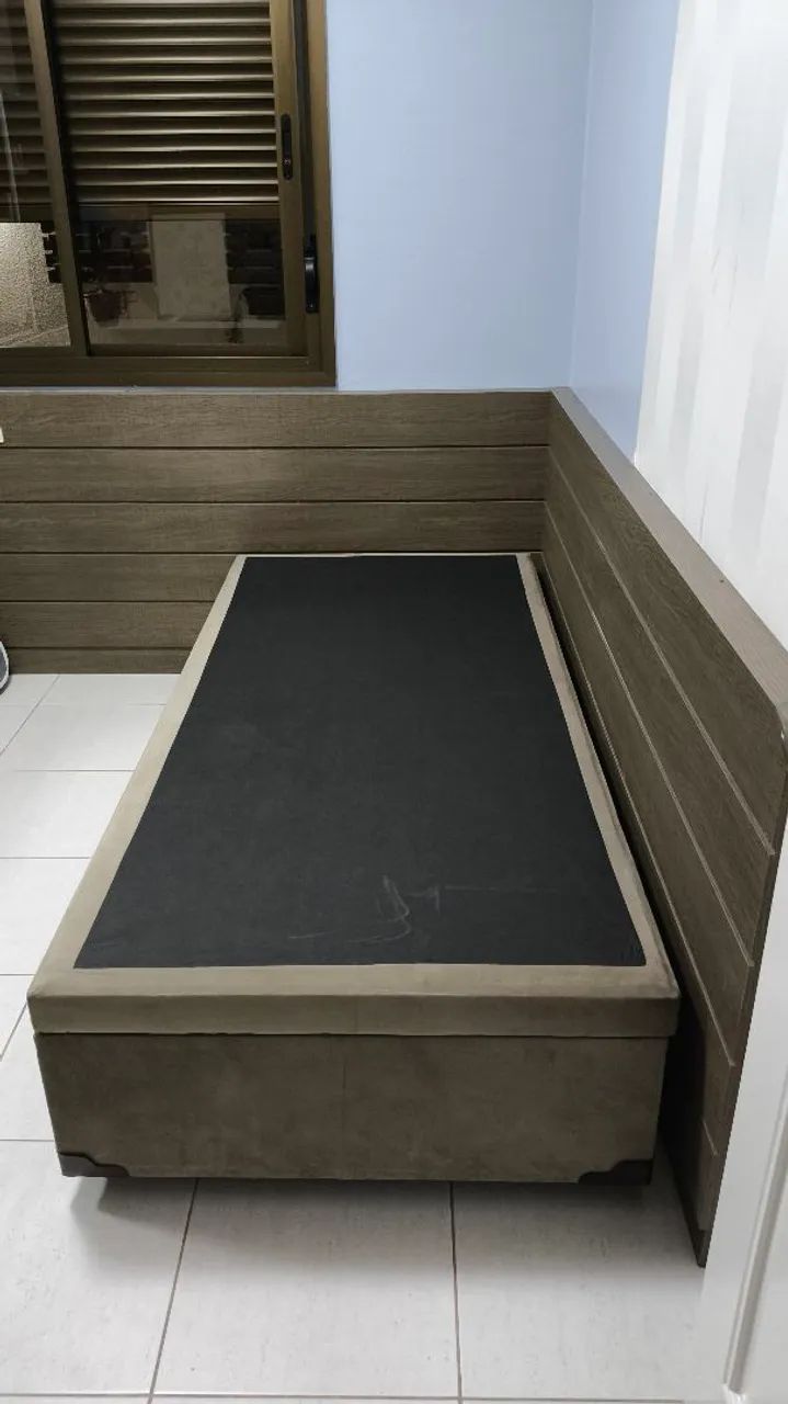 Cama Baú Solteiro Box - Foto 3