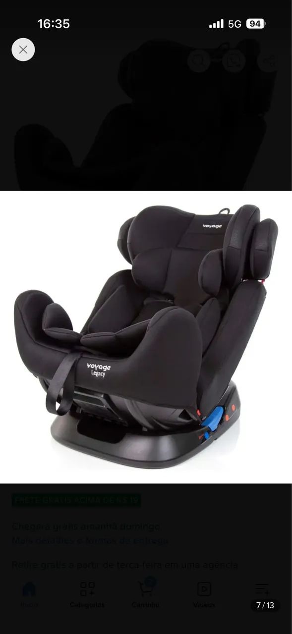 Cadeira de bebê para carro  - Foto 3