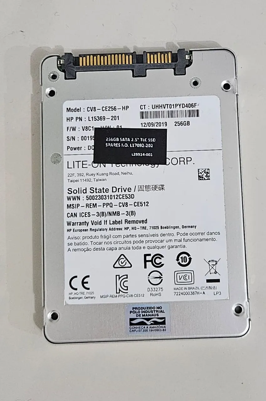 SSD SATA 256（240）GB X4 SSD SATA 256GB - Armazenamento - Curado, Jaboatão dos Guararapes