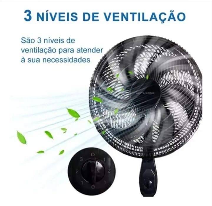Ventilador de coluna 6 pás  - Foto 4