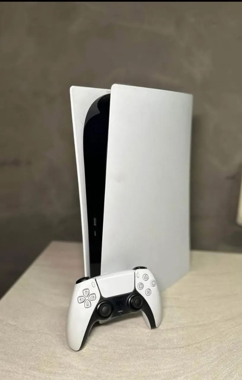 Vendo ps5 com 1 controle e seus cabos mídia e físico 