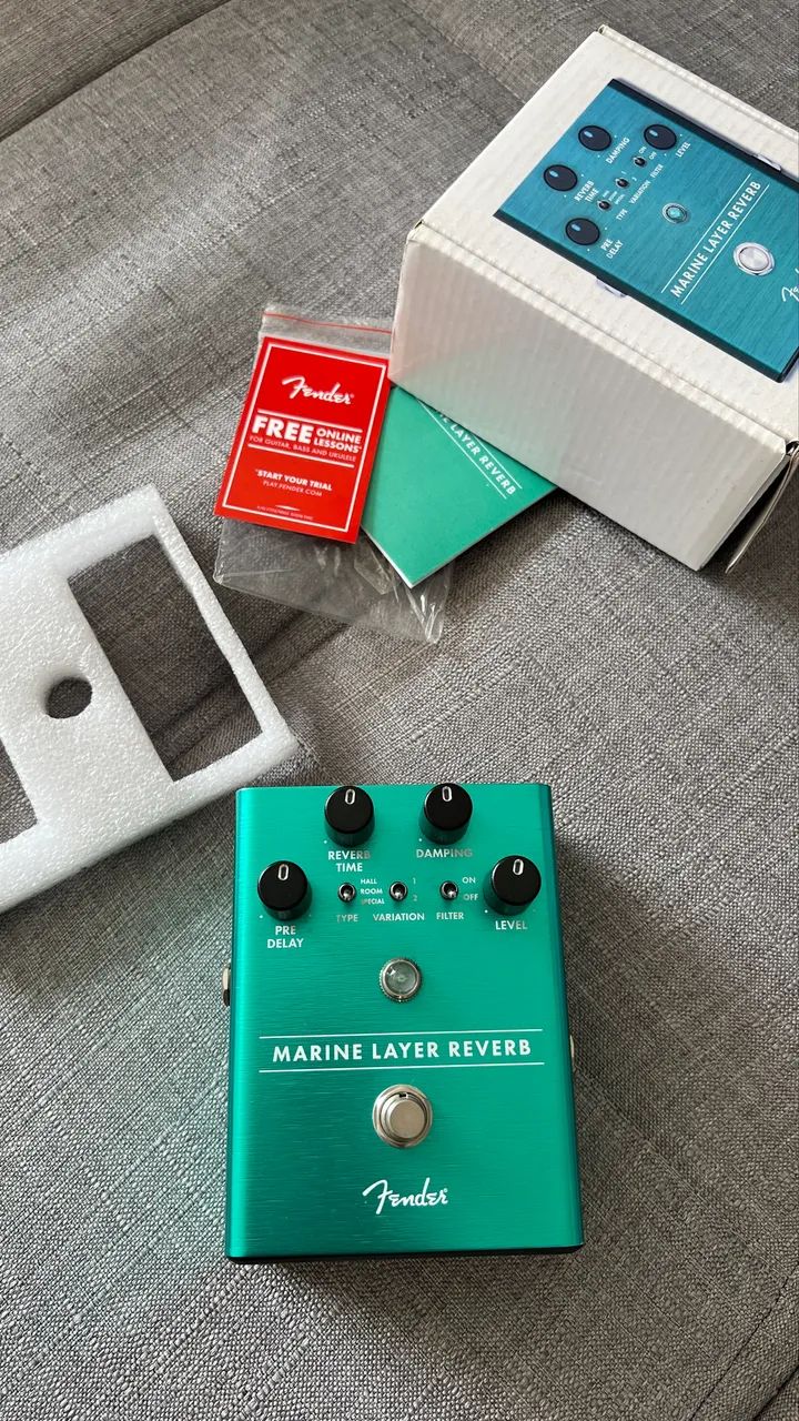 Fender Marine Layer Reverb, - Instrumentos musicais - Vila Romana