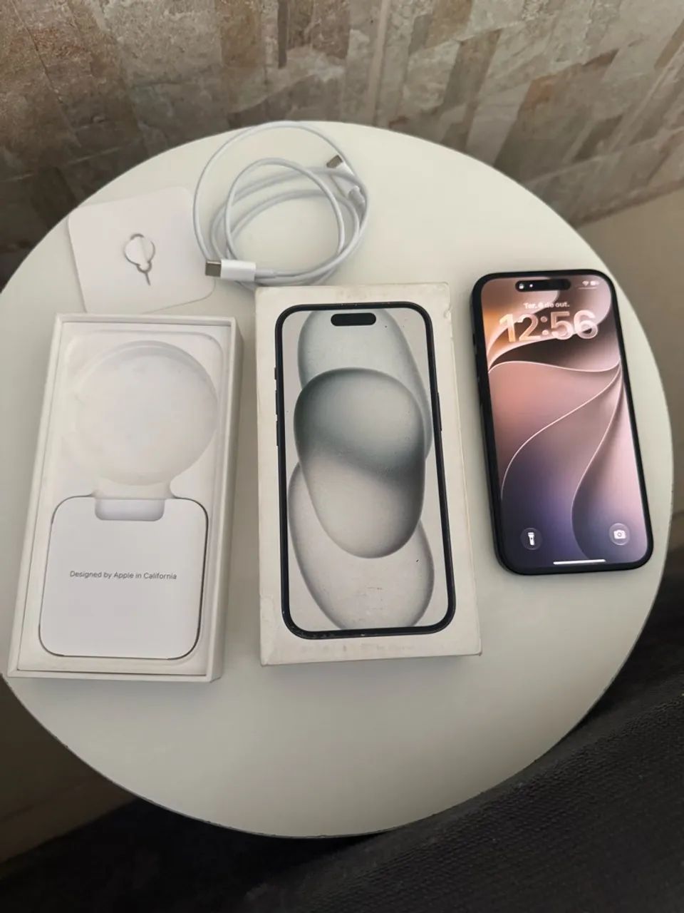 IPHONE 15 128GB COM CAIXA E NOTA - Foto 3