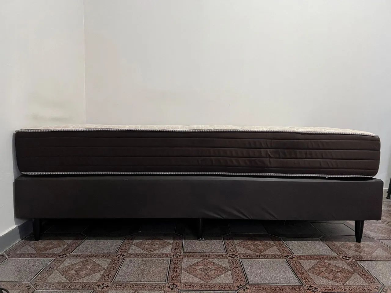 Cama box de viúvo com colchão de excelente qualidade - Foto 3