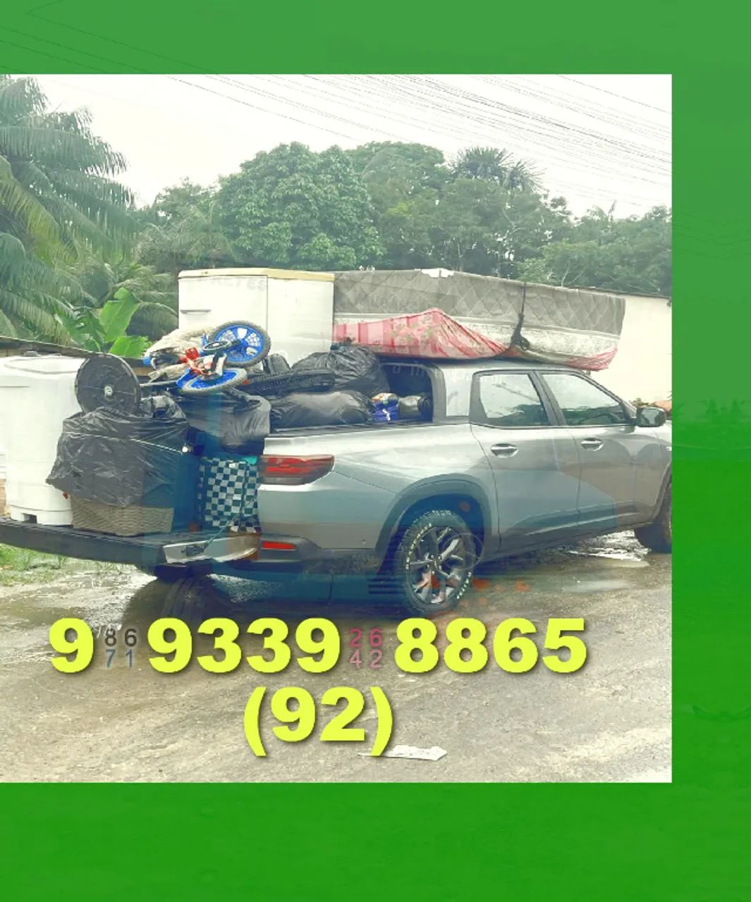 frete para crespo, são francisco, manaus e centro! rapidez e confiança!
