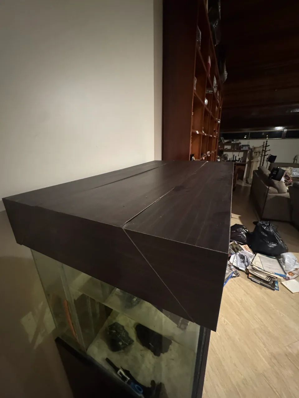 Aquário 200 litros com móvel e com sump traseiro - Foto 5