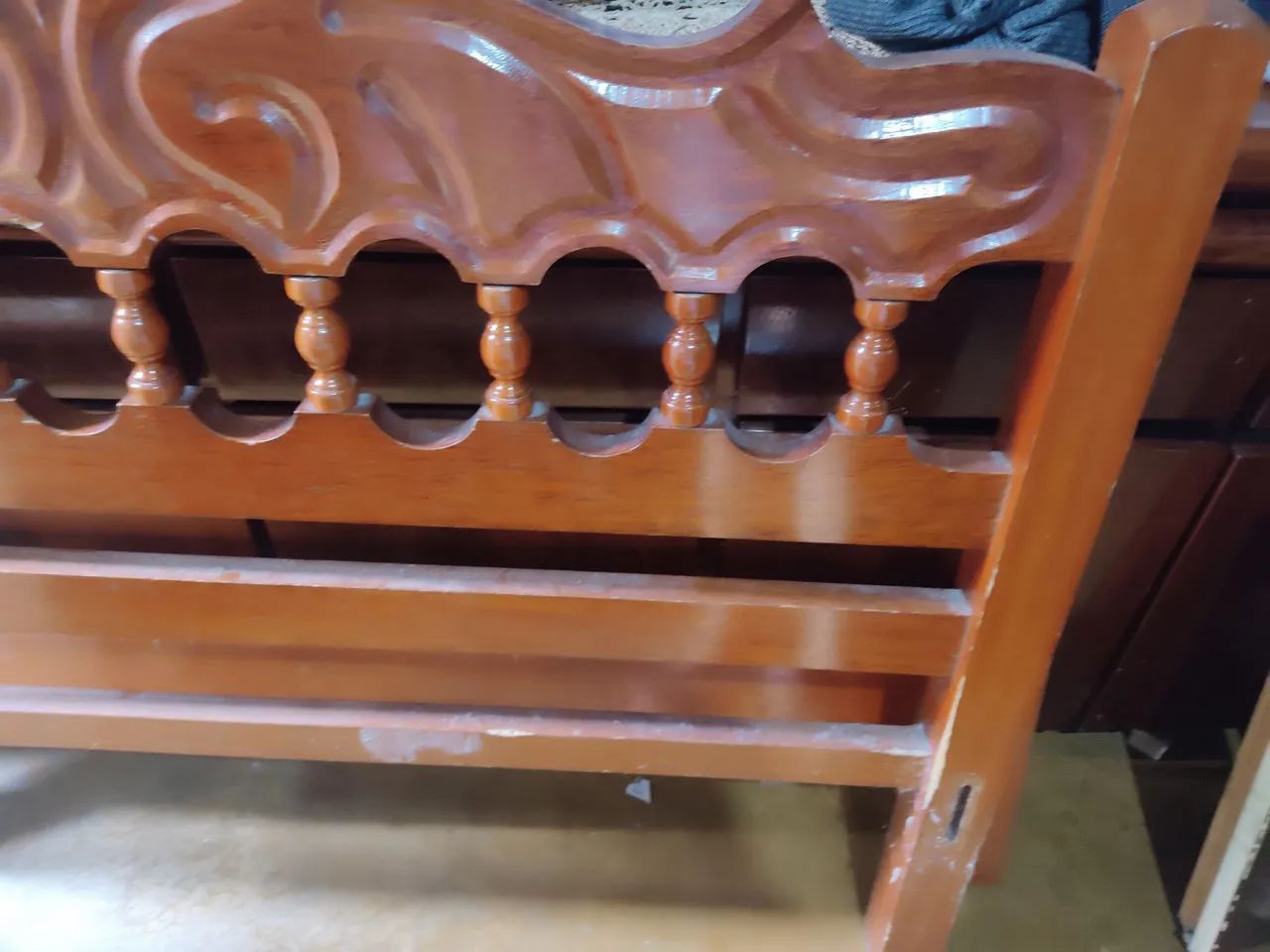 Cama de casal trabalhada  - Foto 5