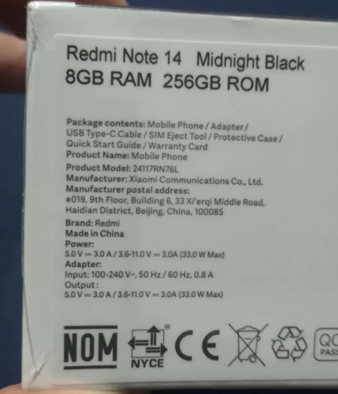 Vendo Xiaomi Redimi Note 14 Preto Lacrado - Foto 4