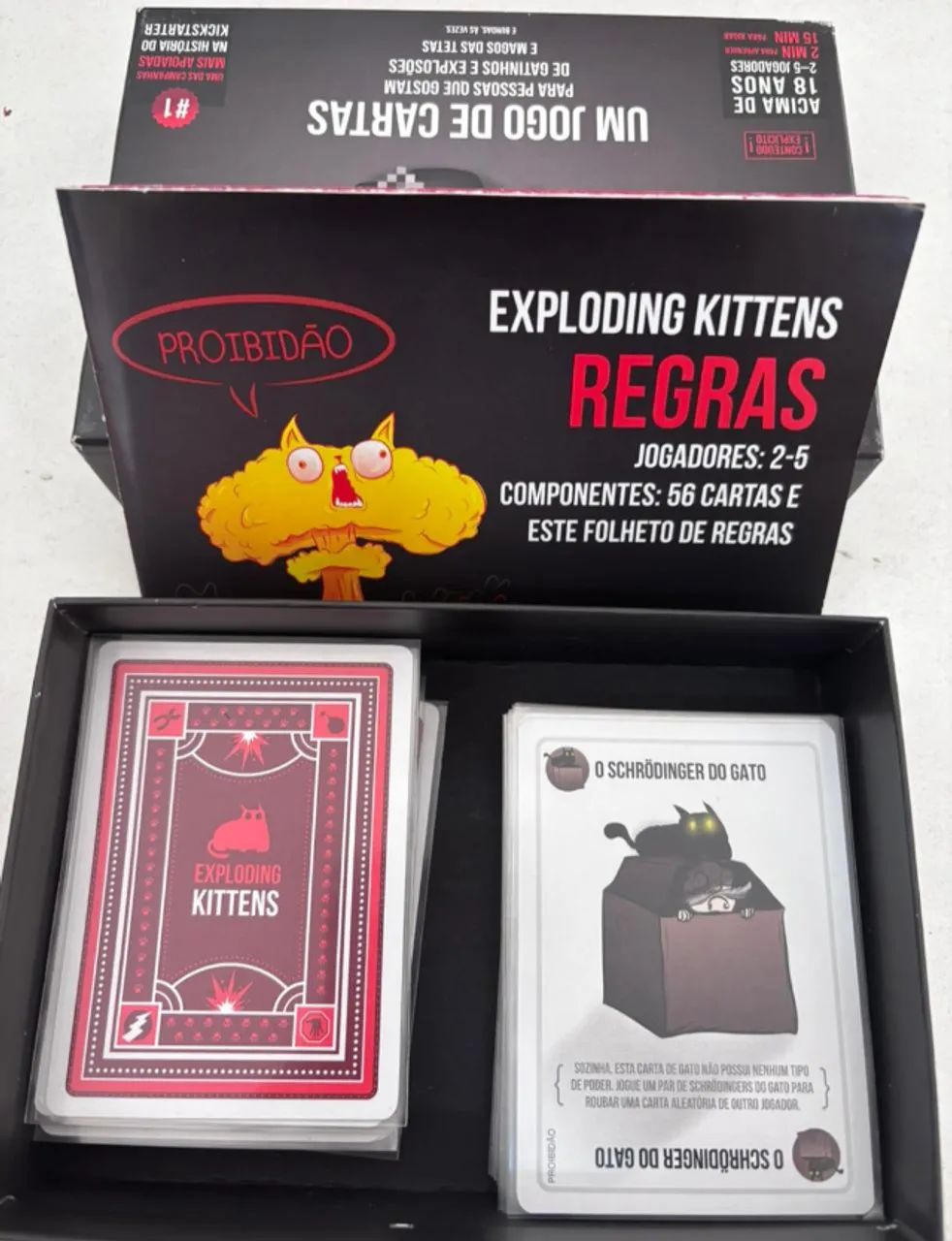 Exploding Kittens: Proibidão Sleevado  - Foto 3