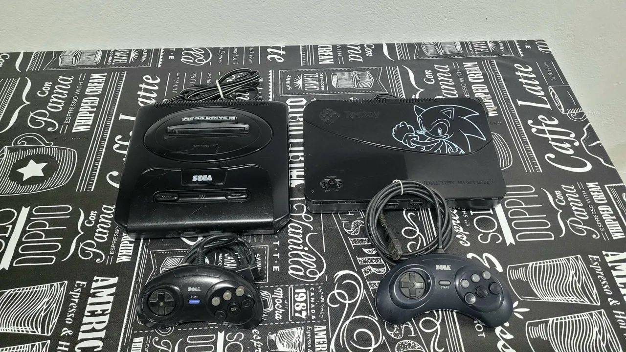 Mega Drive 3 e Master System Evolution