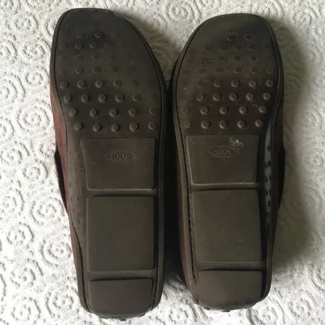 MOCASSI TOD'S MASCULINO 43 CAMURÇA MARROM - Foto 4