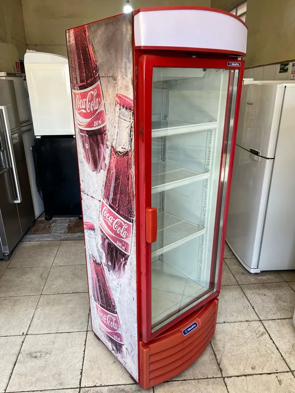 Expositora Coca Cola 220V | Funcionando Tudo e Pronta Entrega - Foto 3