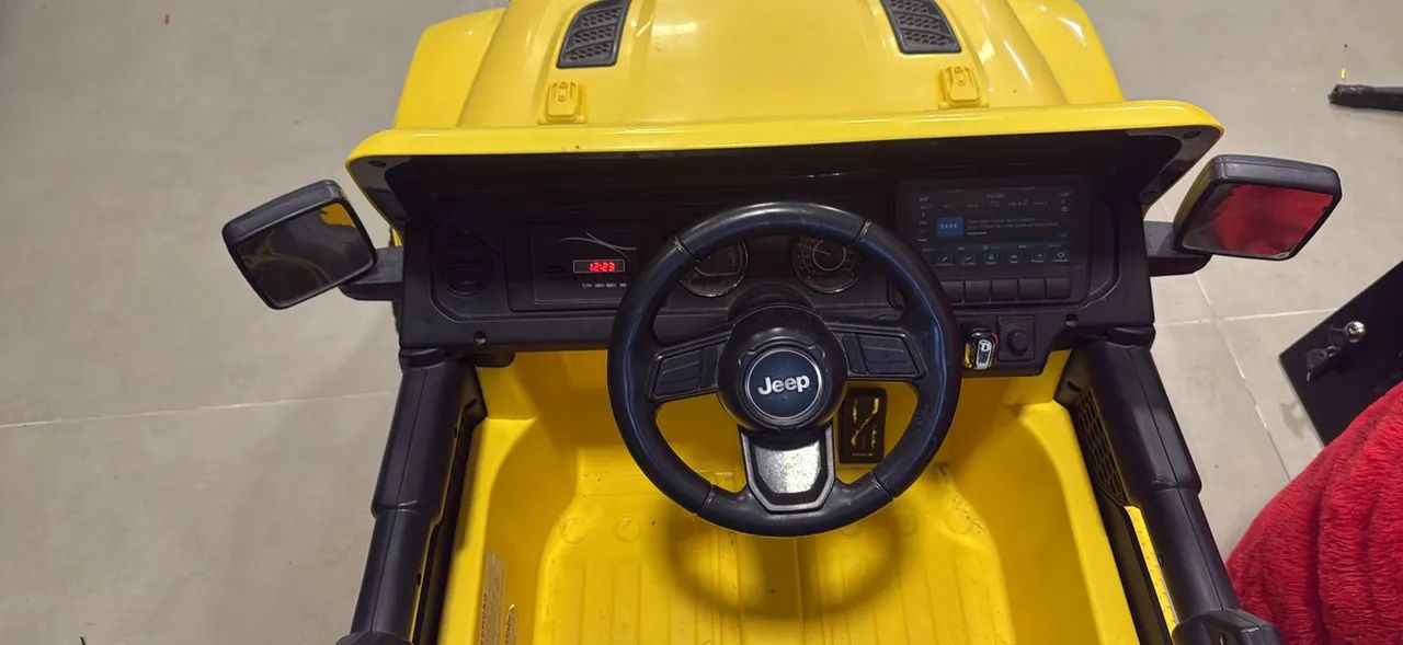 Carrinho elétrico Jeep 12v original licenciado - Foto 4