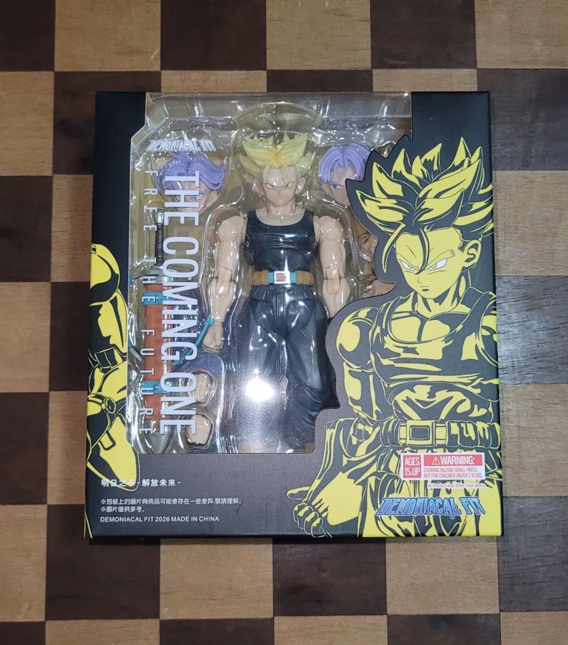 HADAMEKI MIRAI トライアルセット Mirai Trunks Demoniacal Fit DF Horse Possessed Dragon Ball Z