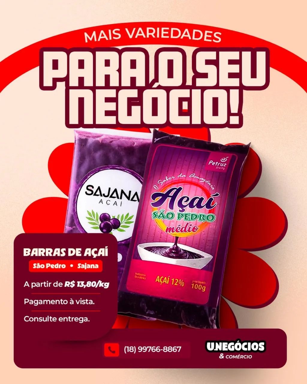 Polpa de açaí 