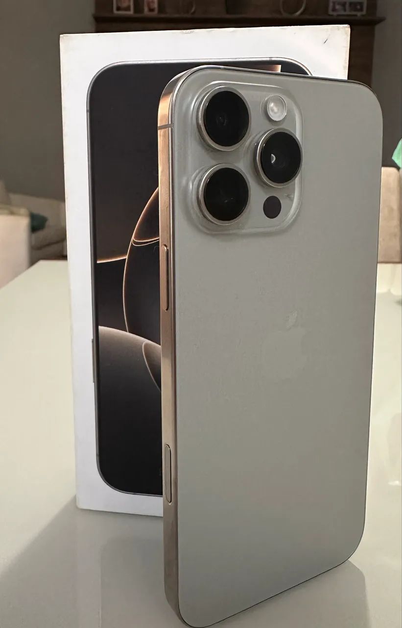 IPHONE 16 PRO MAX 256GB ZERADO!