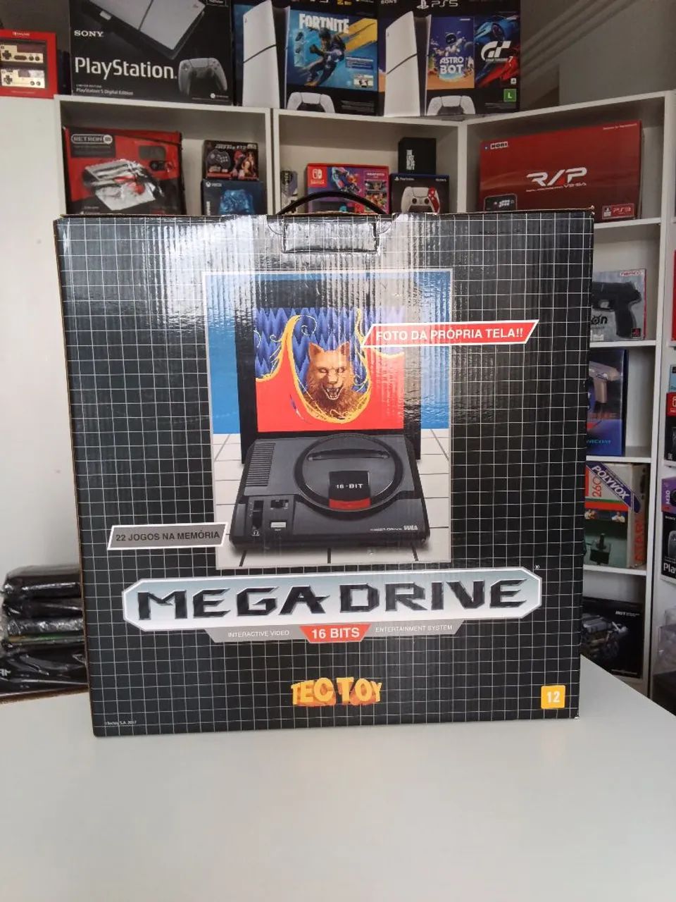 Vendo Console Mega Drive Tectoy 2017 Semi novo