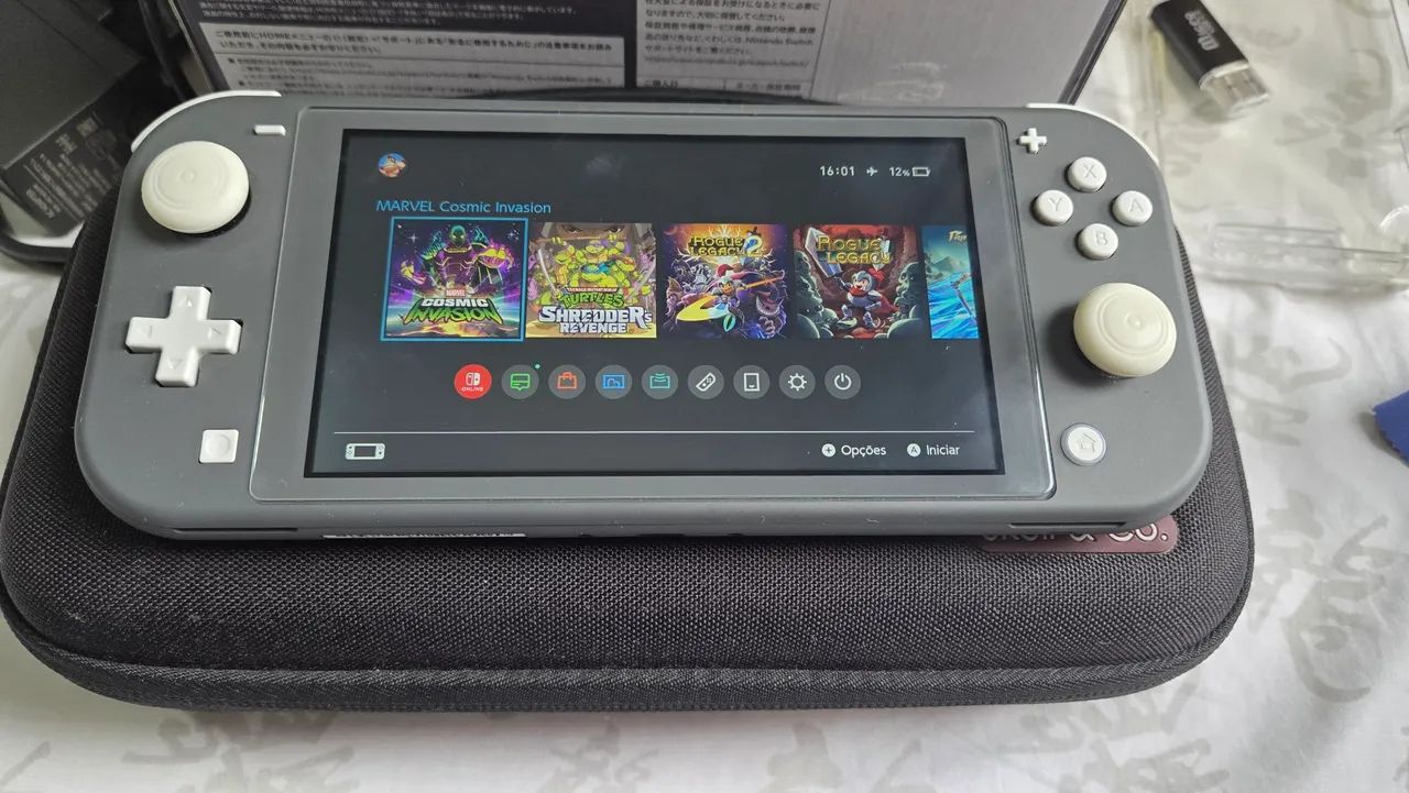 Switch lite desbloqueado - excelente estado e completo! - Foto 3