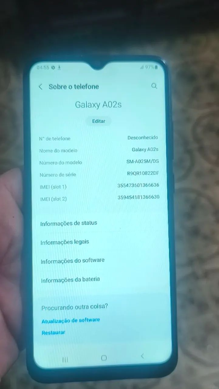 Samsung Galaxy A02 64GB - Usado - Foto 3