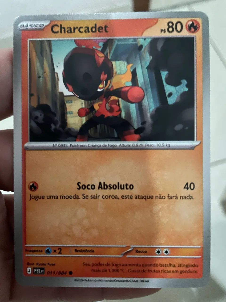 Carta Pokemon Charcadet e Armarouge 011/084 e 086/084 - Foto 2