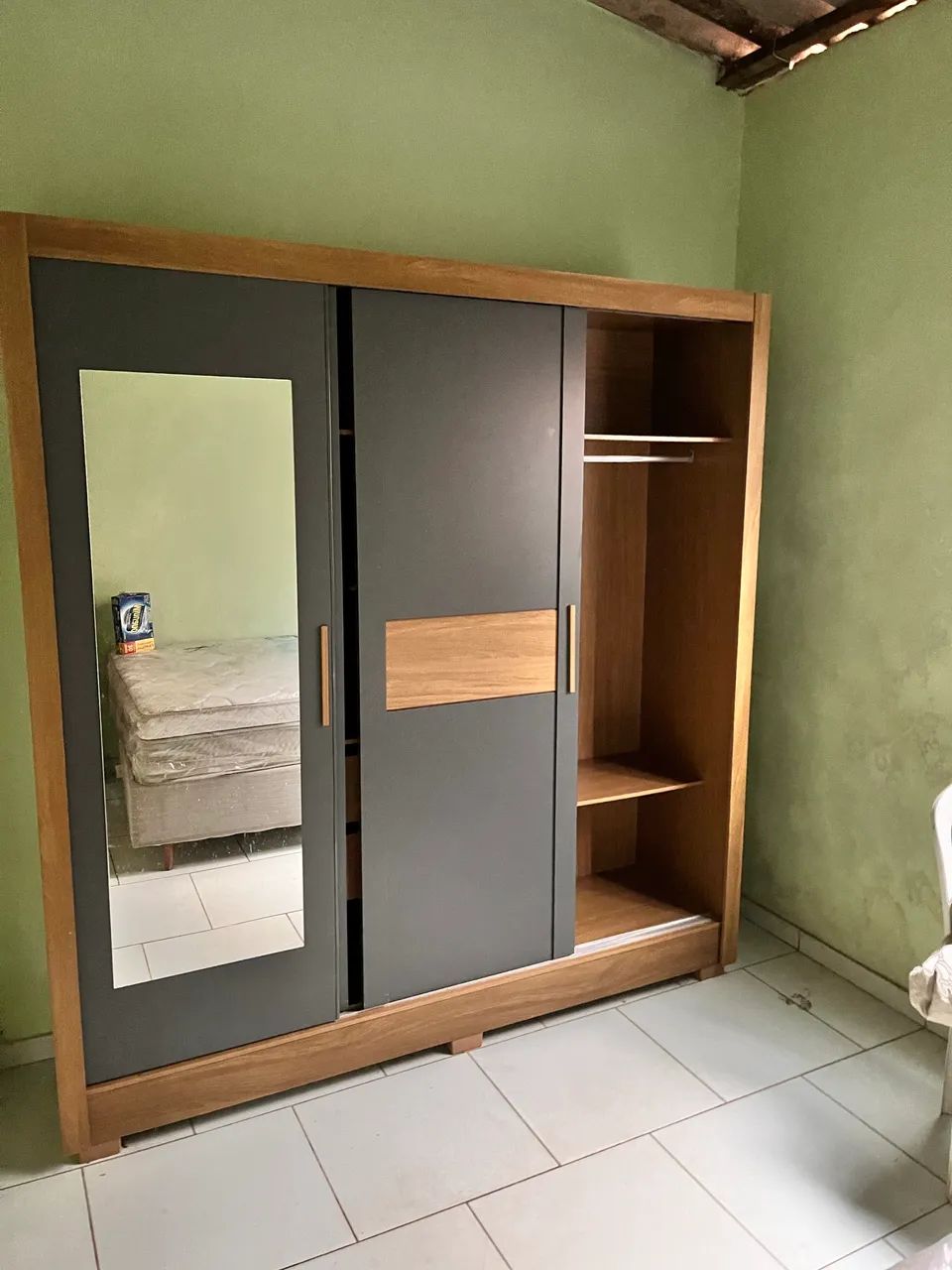 Guarda roupa e cama  - Foto 2