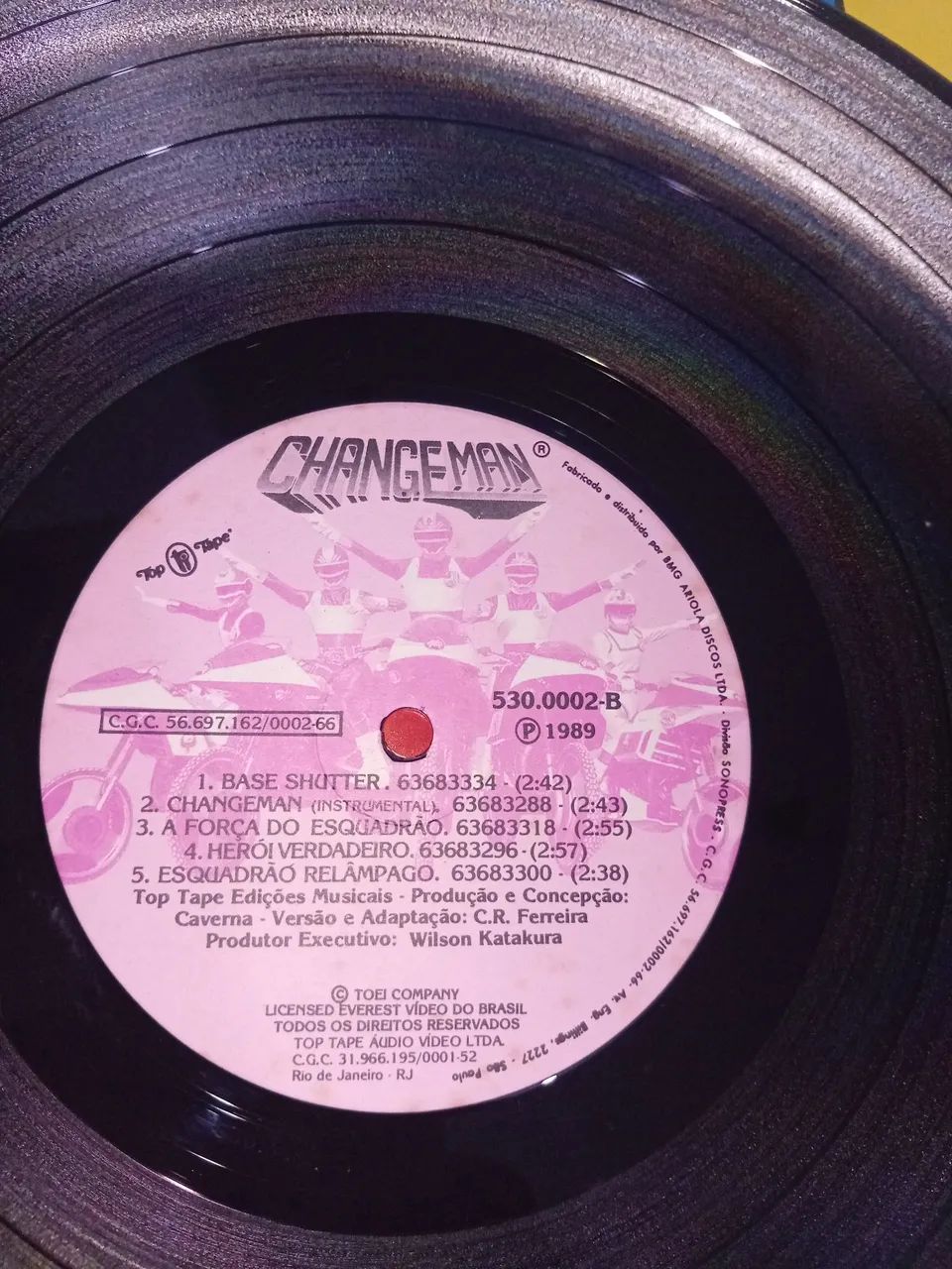 Lp jaspion e Changeman os dois em muito bom estado - Foto 4