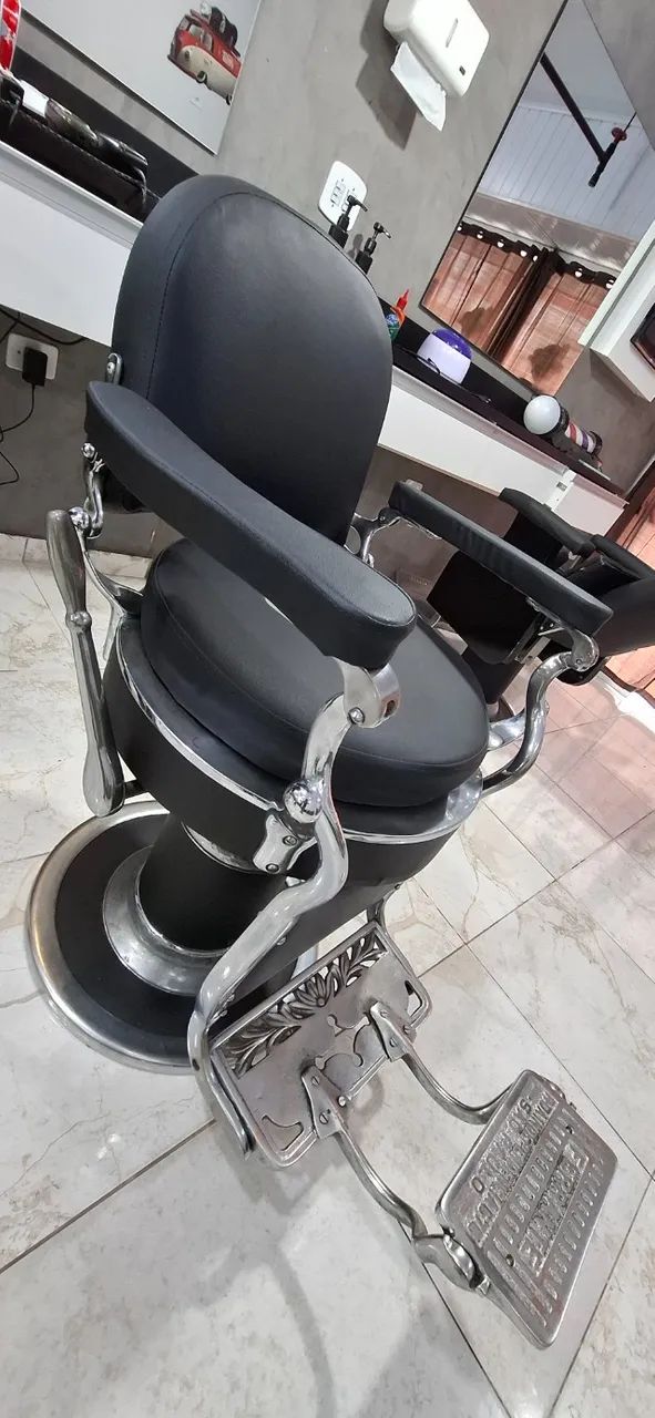 5 Cadeiras Ferrante reclinavel antiga, modelo retrô, clássico - Foto 2