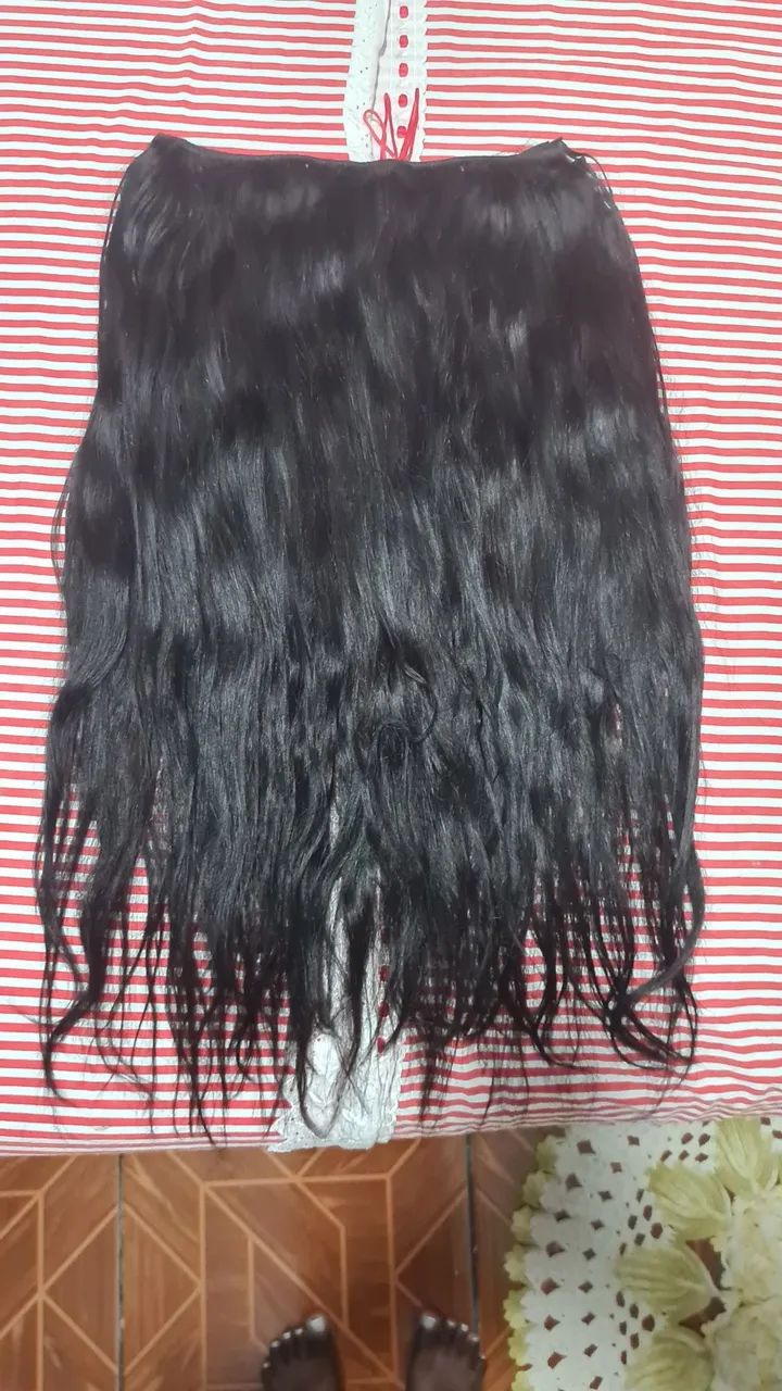 Mega hair de cabelo brasileiro 