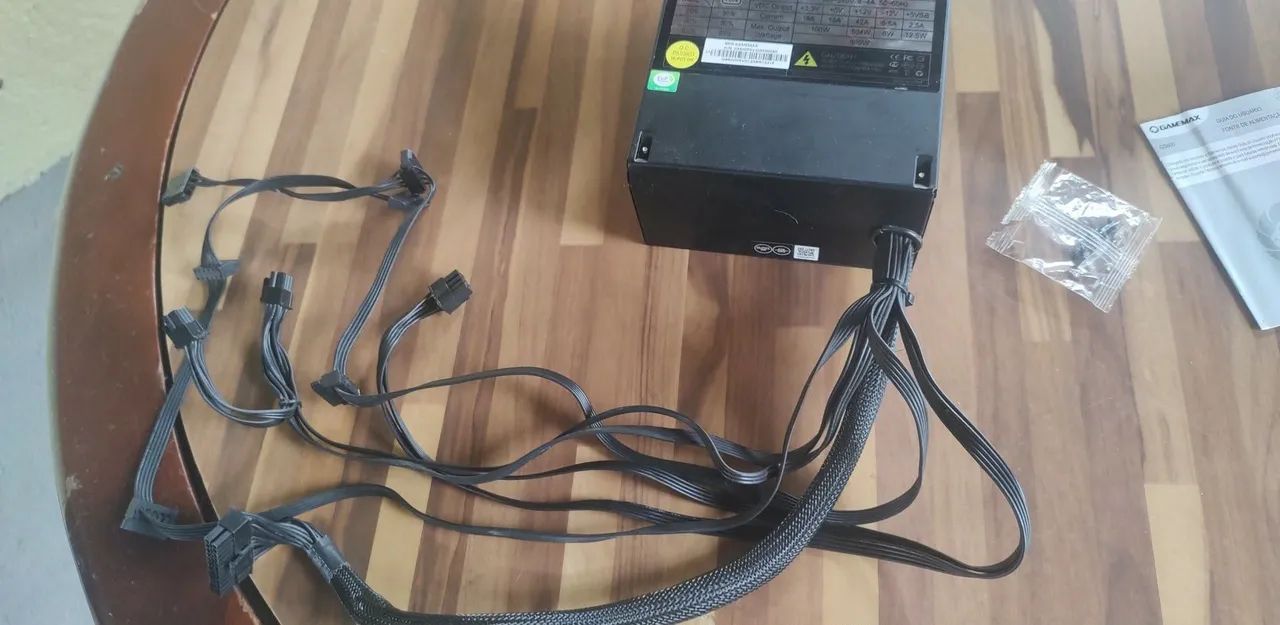 FONTE GAMEMAX 600W 80 PLUS - Foto 5