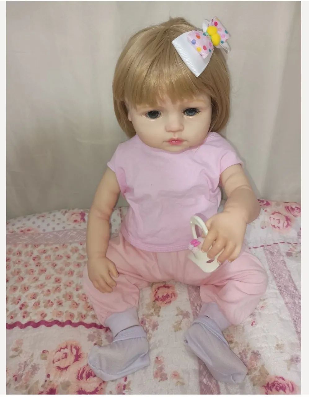 Boneca Reborn menina artesanal  - Foto 2
