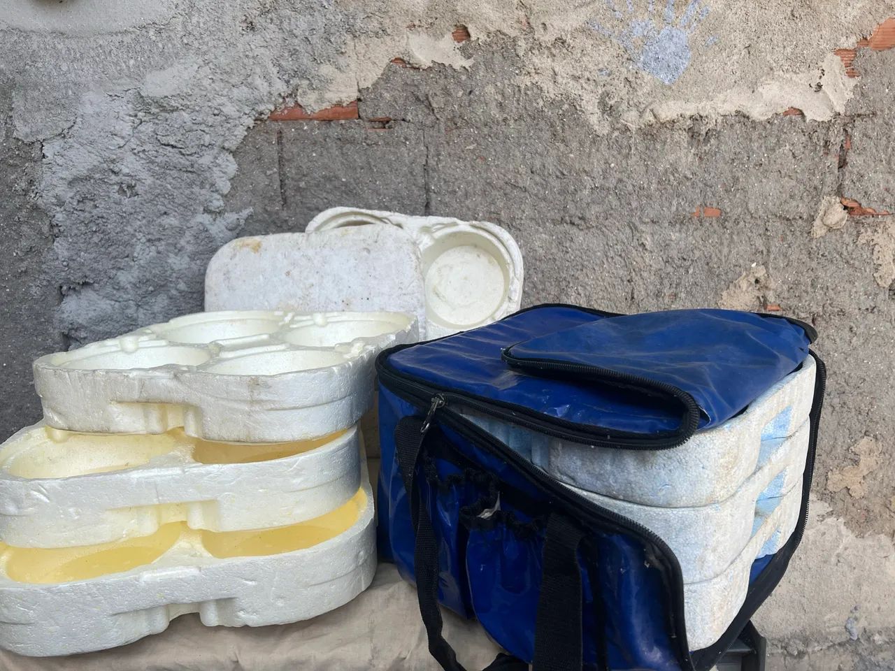 Suportes de quentinhas com bolsa  - Foto 2