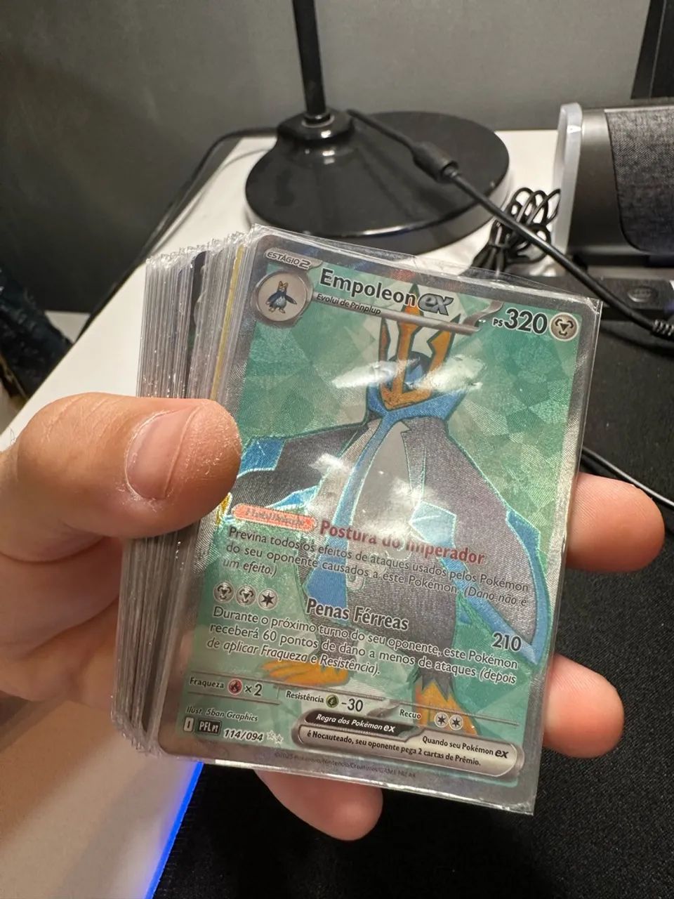 Lote de cartas EX Pokémon em perfeito estado  - Foto 2